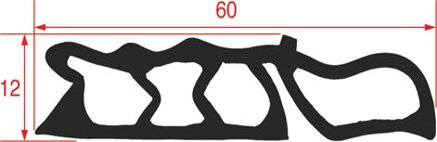 Těsnění zavážecího vozíku 202