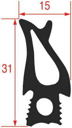 Těsnění dveří 61