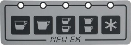 Fólie panelu tlačítek Spaziale