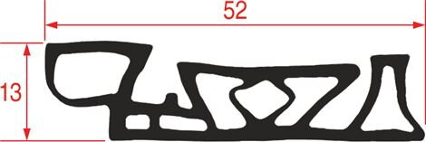 Těsnění zavážecího vozíku 202