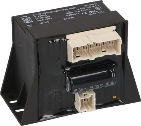 Transformátor pro větrák prim 200V-250V sec 12V DC