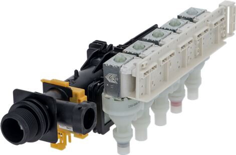 Pěticestný el. mag. ventil