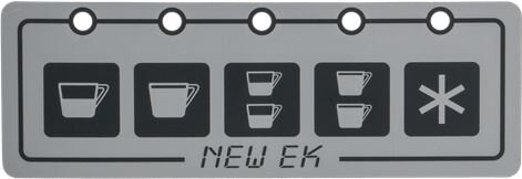 Fólie panelu tlačítek Spaziale